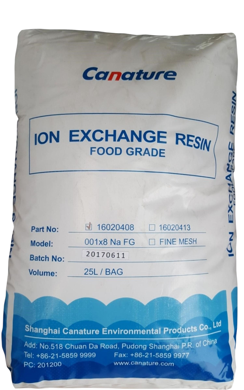Загрузка смола ионообменная «Canature» (25л)
