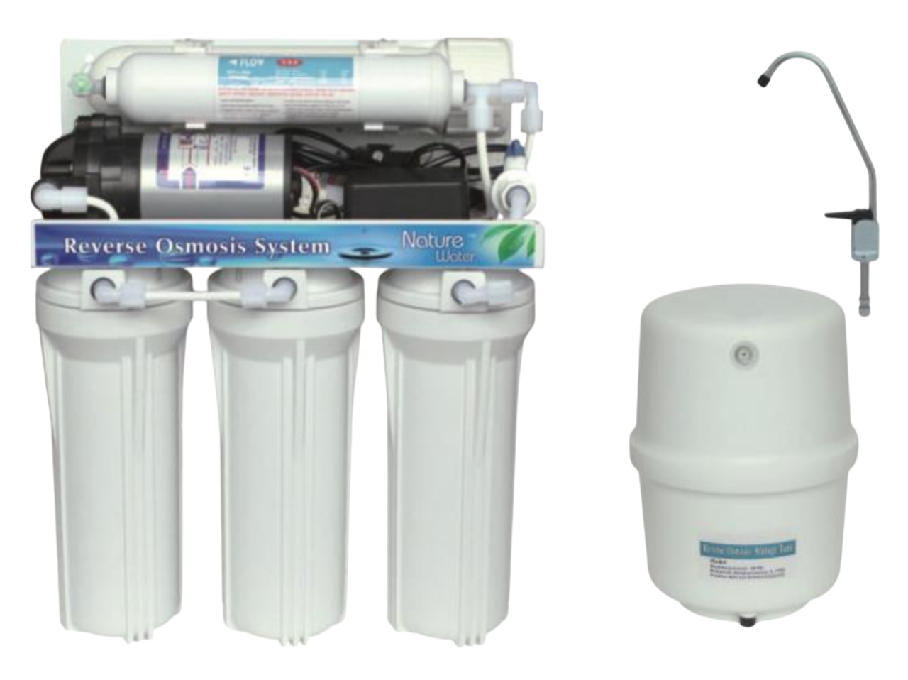 Система обратного осмоса NatureWater RO50-A1 с насосом