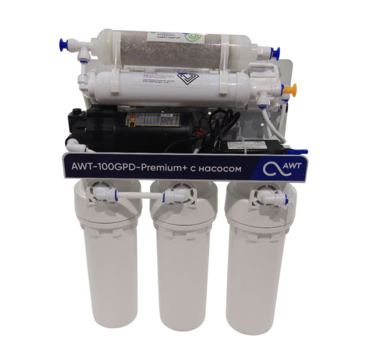 Система обратного осмоса AWT Premium RO100-A1 (c насосом)