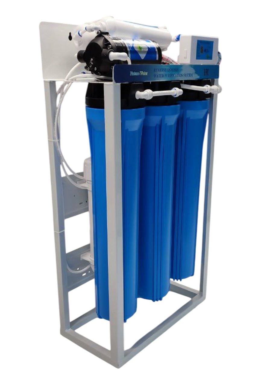 Система обратного осмоса NatureWater с насосом NW-ROC4-200GPD(до 750л/сут)