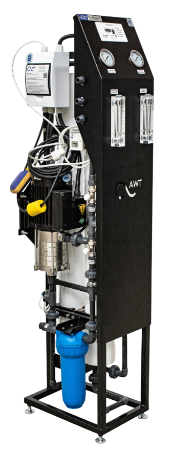 AWT ROL-500L (2/4040) - установка обратного осмоса с насосом (до 0,5 м3/ч)