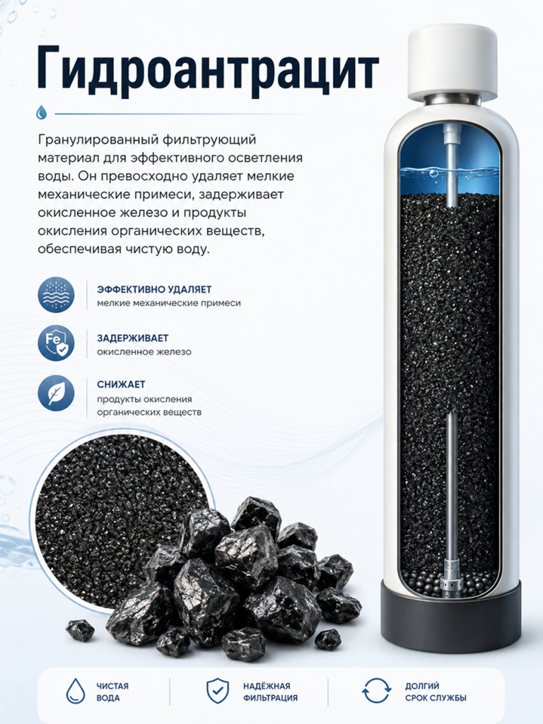 Осадочный фильтр для очистки воды от мелкого песка