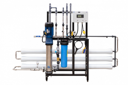 AWT ROB-1000L (6/4040-1W) - установка обратного осмоса на солоноватую воду с насосом