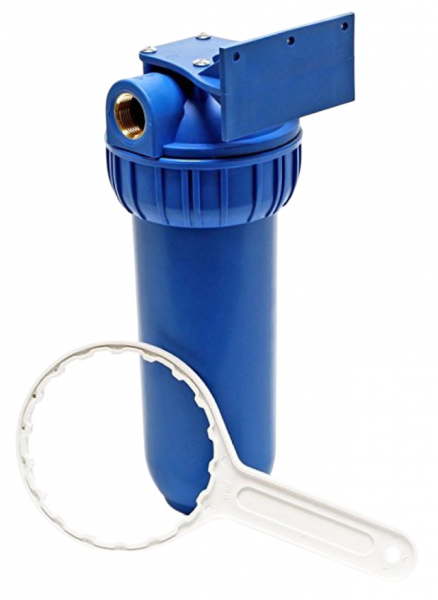 Колба фильтра NatureWater SL 10" 3P NP 3/4" (синяя, NW-BR10B1)