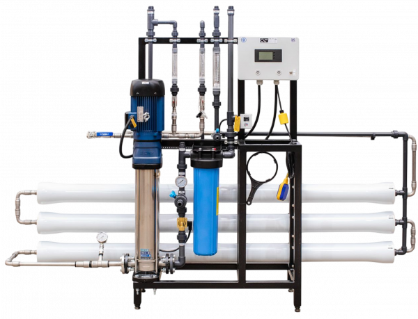 AWT ROB-1000L (6/4040-2W) - установка обратного осмоса на солоноватую воду с насосом