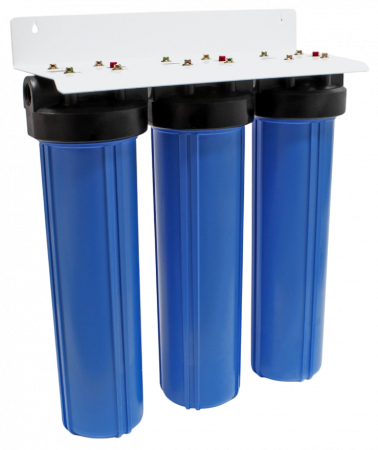 Колба фильтра NatureWater BRL03 - 1" в сборе, BB20 ТРОЙНАЯ