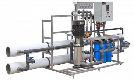 AWT RO-1/8040 - установка обратного осмоса с насосом (до 1 м3/ч)