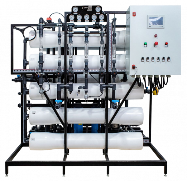 AWT RO DUO-3.0 - 2-х ступенчатая установка обратного осмоса с насосом (до 3 м3/ч)
