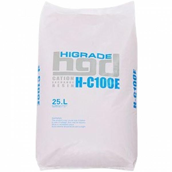 Загрузка смола ионообменная «HIGRADE RESIN H-C100E» (25л)
