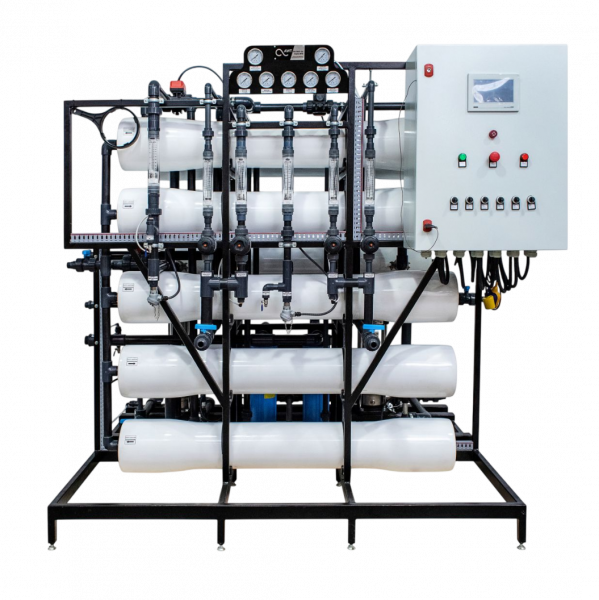 AWT RO DUO-1.0 - 2-х ступенчатая установка обратного осмоса с насосом (до 1 м3/ч)