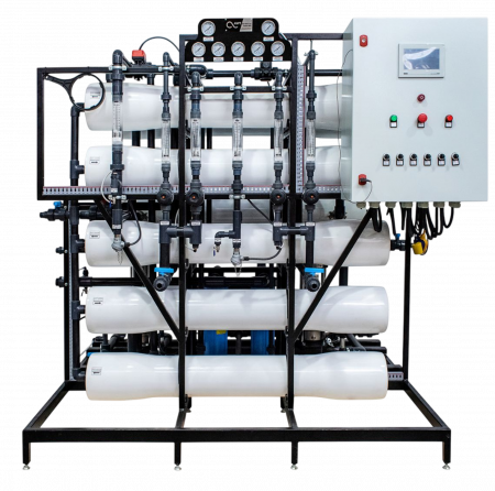 AWT RO DUO-0,3 - 2-х ступенчатая установка обратного осмоса с насосом (до 0,3 м3/ч)