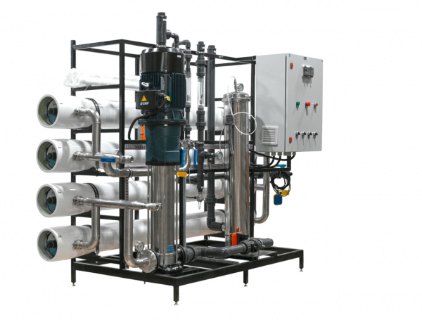 AWT ROB 6 - установка обратного осмоса на солоноватую воду с насосом (до 6 м3/ч)