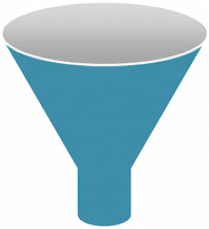 Воронка для загрузки наполнителя 4"