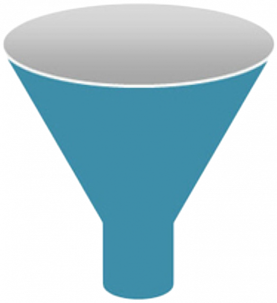 Воронка для загрузки наполнителя 4"